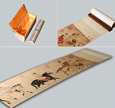 伍家岗馆藏书画复制博物馆书画复制服务